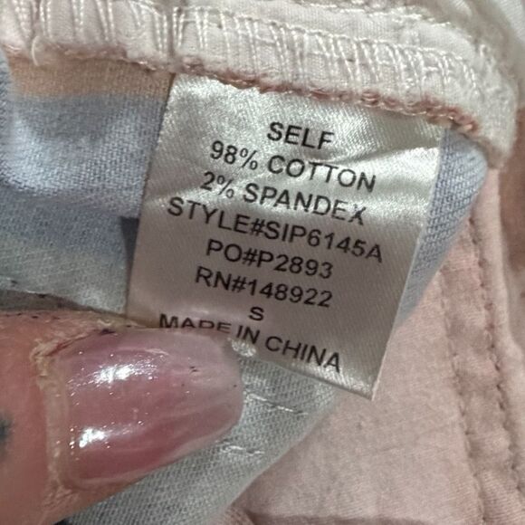 SAINTS & HEARTS Women’s Multicolor Striped Bell Bottom Pants Size Small - Picture 5 of 6